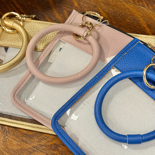 Clear Wristlet