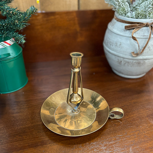 Brass Swivel Candle Holder