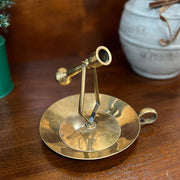 Brass Swivel Candle Holder