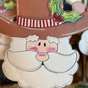 Cowboy Santa Yard Stake