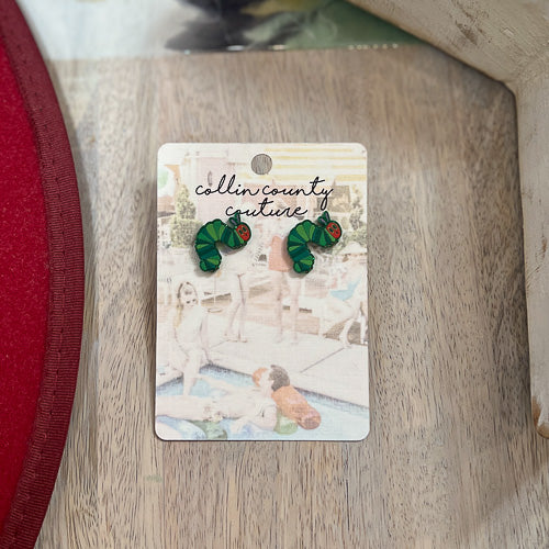 Hungry Caterpillar Earrings