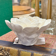 White Ceramic Flower