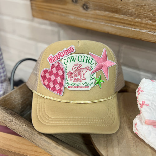 Cowgirl Cocktail Club Trucker Hat