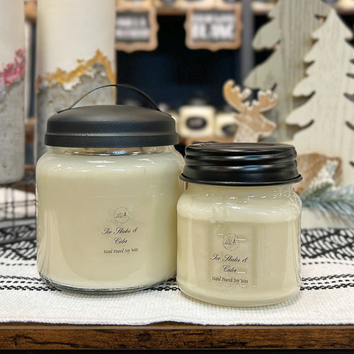 Christmas Scent Mason Jar & Apothecary Candle