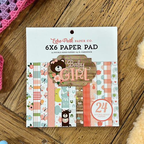 Baby-Themed 6x6 Paper Pad