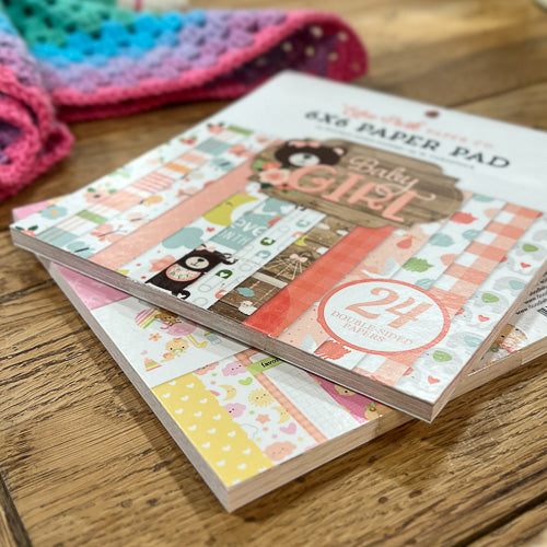 Baby-Themed 6x6 Paper Pad