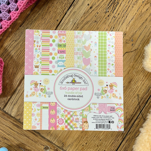 Baby-Themed 6x6 Paper Pad