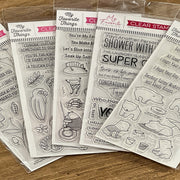 My Favorite Things Clear Stamps