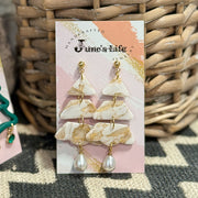 Clay Christmas Earrings