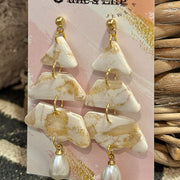 Clay Christmas Earrings