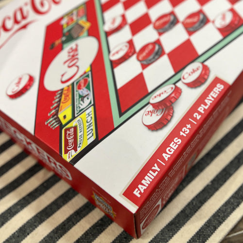 Coca-Cola Checkers Set
