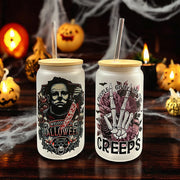 Halloween Glass Tumbler