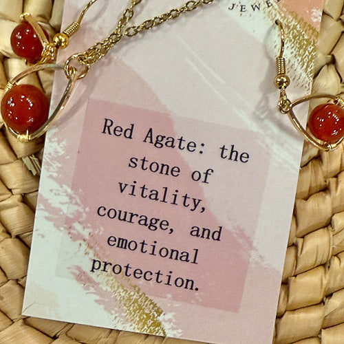 Stone Jewelry Set