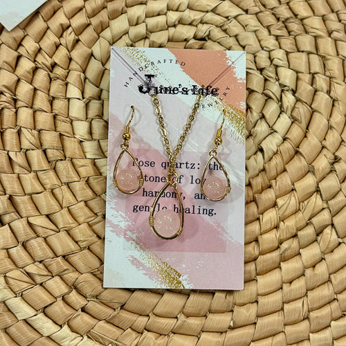 Stone Jewelry Set