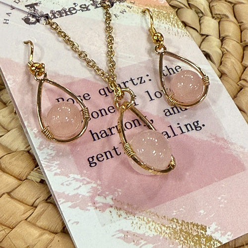 Stone Jewelry Set