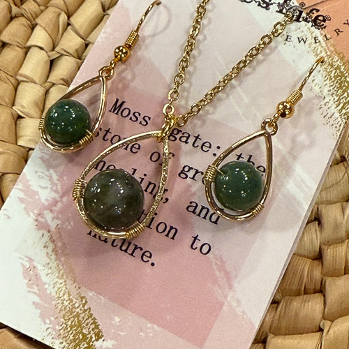 Stone Jewelry Set