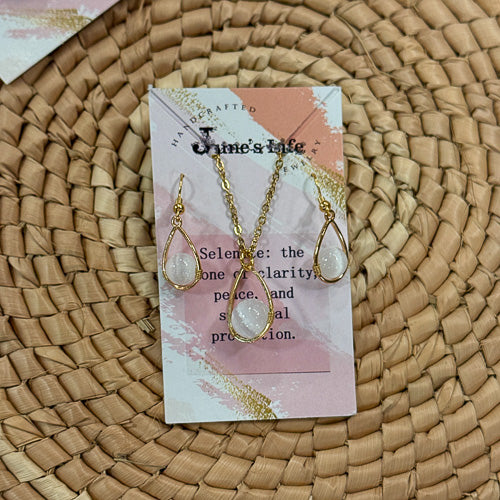 Stone Jewelry Set