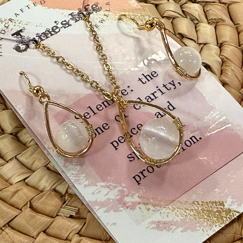 Stone Jewelry Set