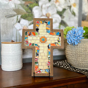 Mosaic Cross Art