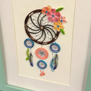 Framed Quilled Dreamcatcher