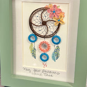 Framed Quilled Dreamcatcher