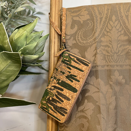 Cork Wallet Wristlet