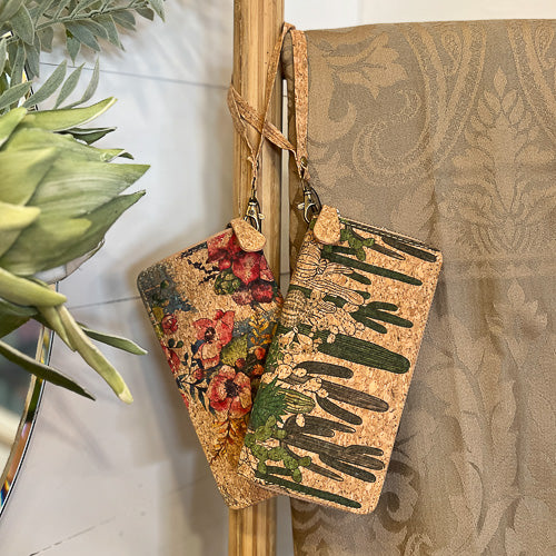 Cork Wallet Wristlet