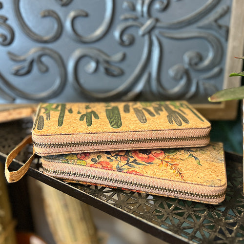 Cork Wallet Wristlet