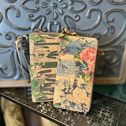 Cork Wallet Wristlet