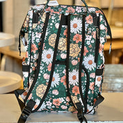 Print Backpack & Diaper Bag