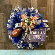 Dallas Cowboys Blvd Wreath