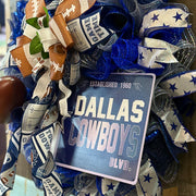 Dallas Cowboys Blvd Wreath