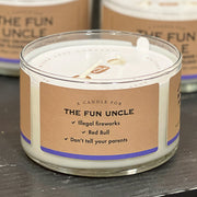 Cool Aunt & Fun Uncle Soy Candle