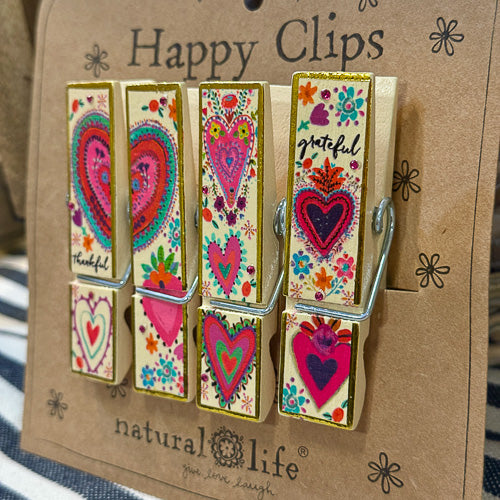 Happy Hearts Chip Clips