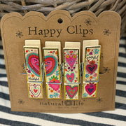 Happy Hearts Chip Clips