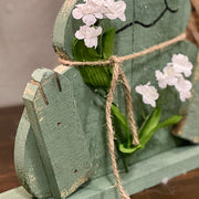 Wooden Frog Decor