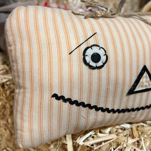 Pumpkin Face Pillow