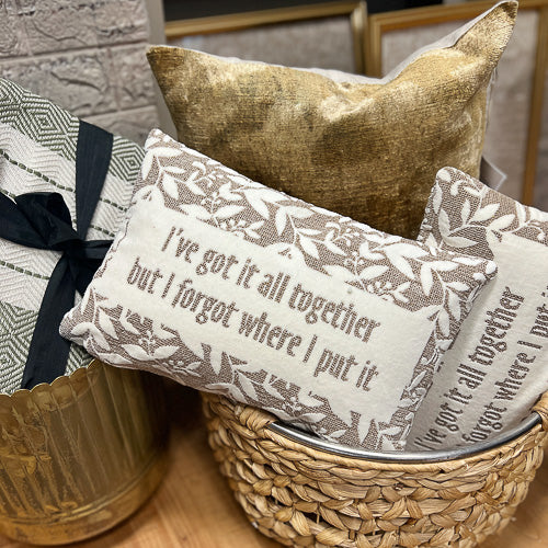 Botanical Lumbar Pillow