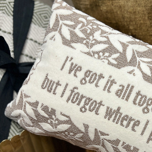 Botanical Lumbar Pillow