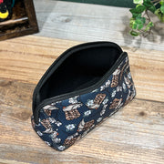 Boots & Flowers Cosmetic Bag