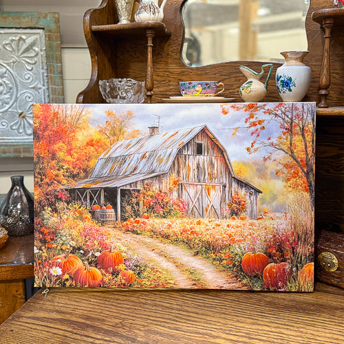 Fall Seasonal Canvas Art