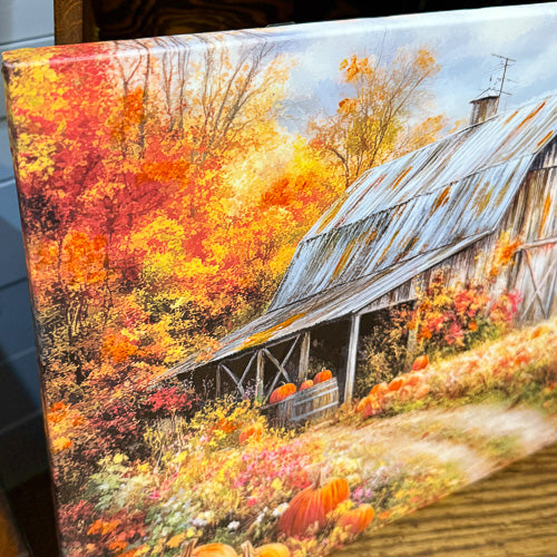 Fall Seasonal Canvas Art