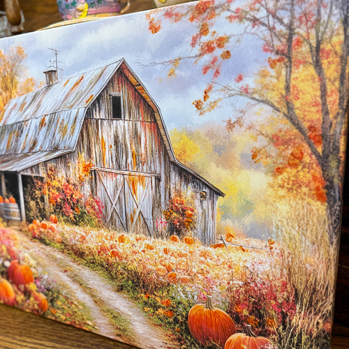 Fall Seasonal Canvas Art