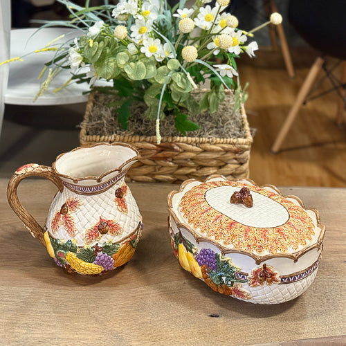 Harvest Casserole Dish & Pitcher