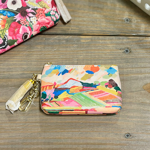 Patterned Key Pouch