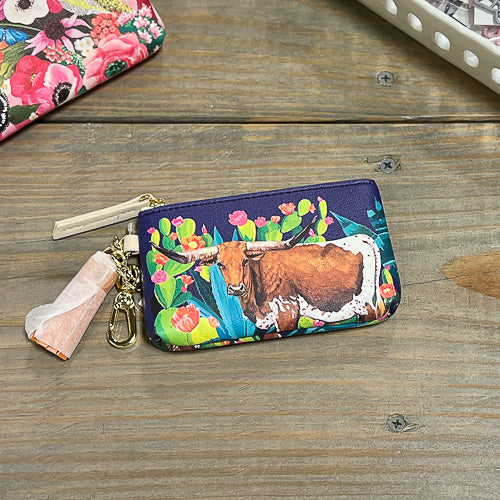 Patterned Key Pouch