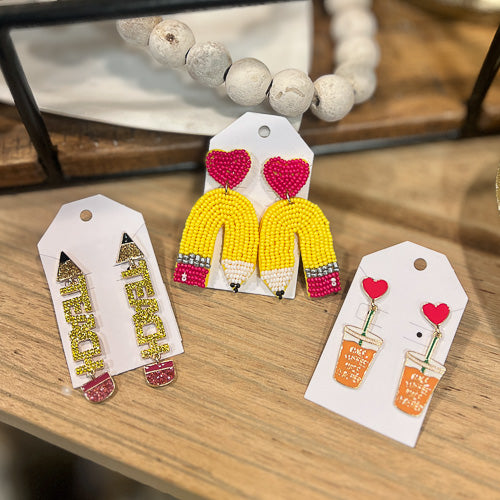 Teacher Earrings