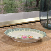 Floral Oval Bowl