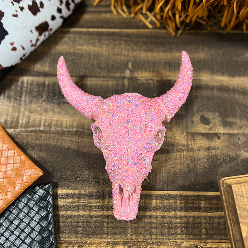 Bedazzled Steer Skull