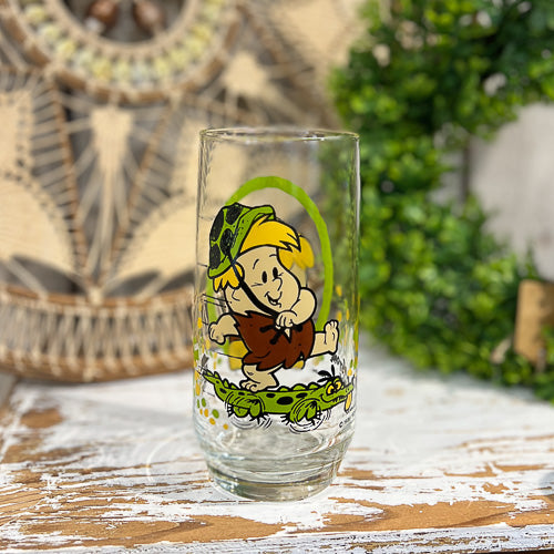 Barney Pizza Hut Glass